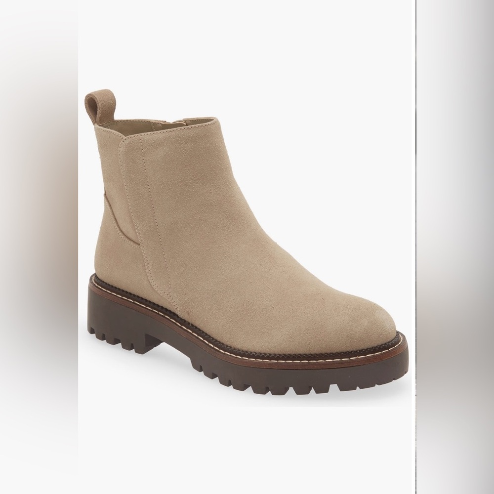 Tan Suede Waterproof Boots - Very Good Condition